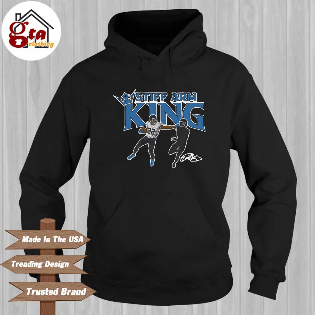 Derrick Henry Tennessee Titans Stiff Arm King Shirt ...