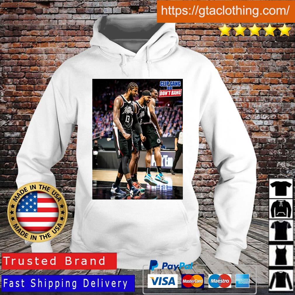 Clip gang merch game 1 dunk clip gang or don’t bang t-s Hoodie