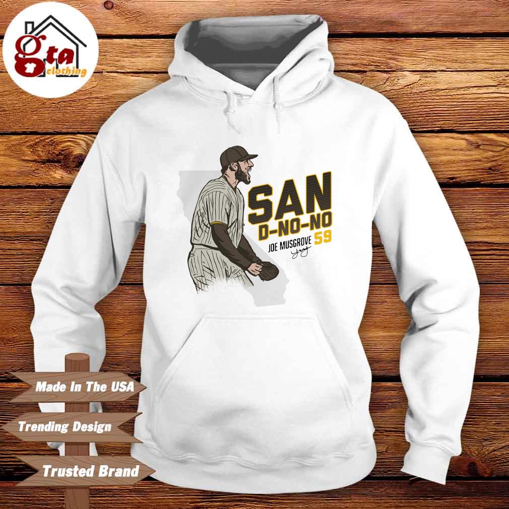 San Diego No No Joe Musgrove 59 Shirt Hoodie