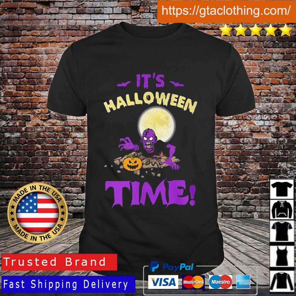 Zombie it's Halloween time shirt