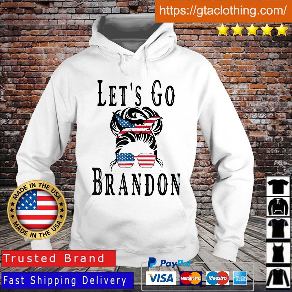 Gtaclothing Messy Bun Let S Go Brandon Chant Joe Biden Shirt Duandaokimcuong News