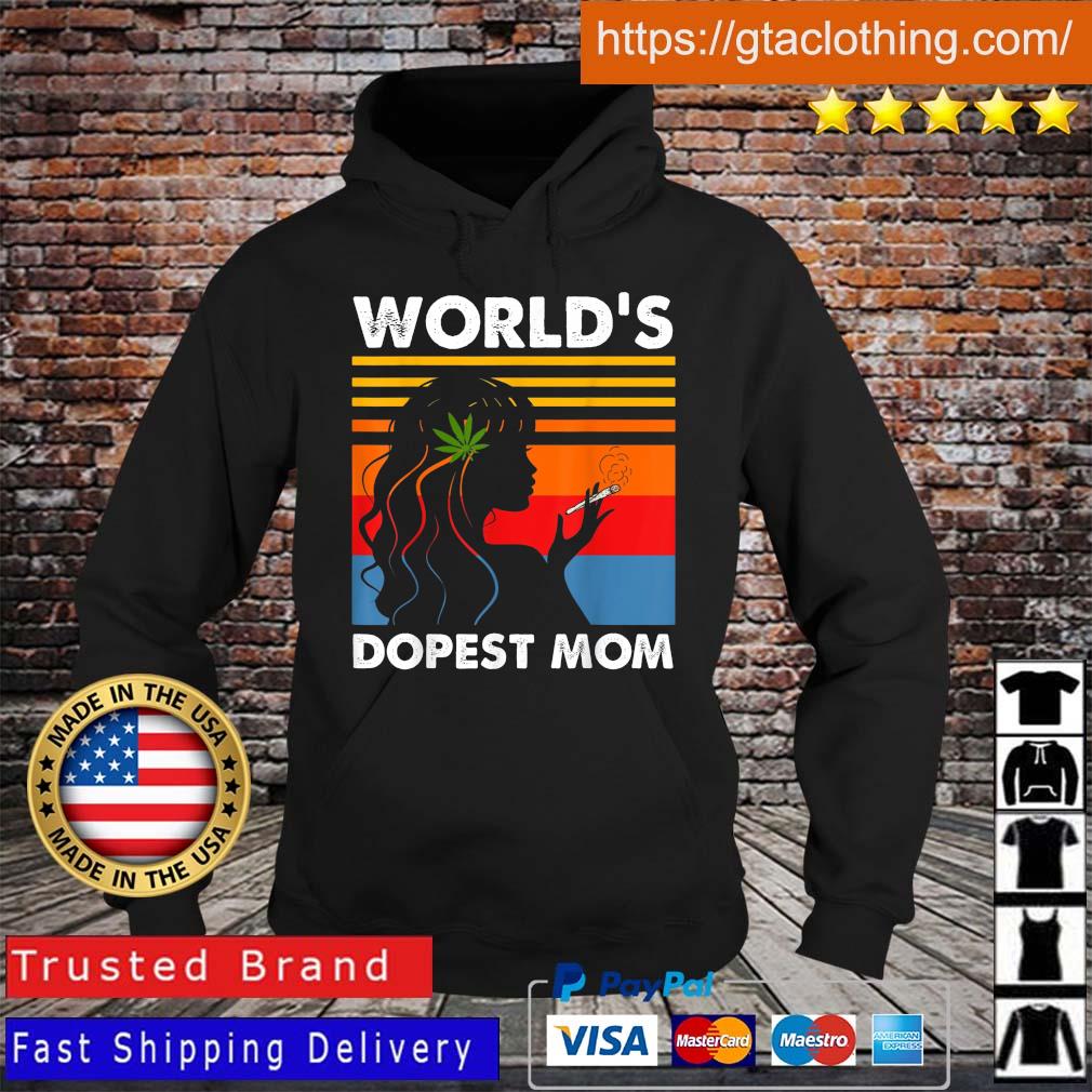 World’s Dopest Mom Weed Soul Cannabis Vintage Shirt Hoodie